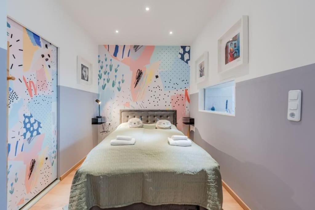 Funky Street Art Studio In Central Apartamento Berlim